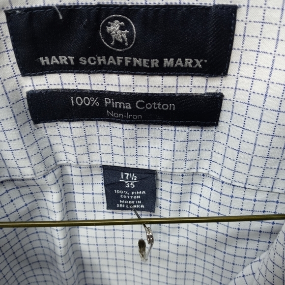 Hart Scaffner & Marx men's long sleeve button fron - Picture 3 of 5